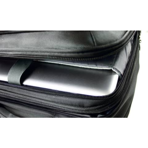 Trolley per laptop Donau fino a 15,6'' nero 2610102-01